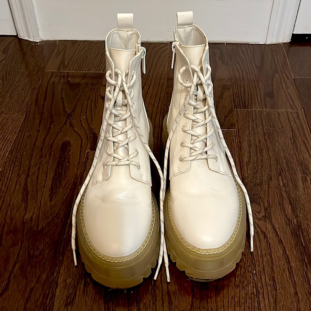 Platform Combat Boots